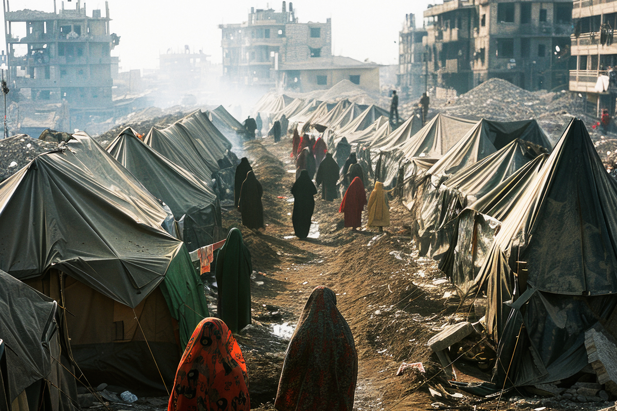 Trump quiere que EE. UU. “se haga cargo” de Gaza y desplace a sus habitantes, pero ¿esto es legal?