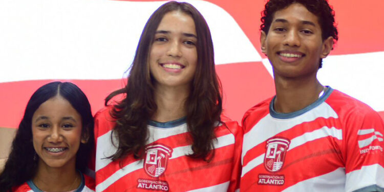 Atlántico fortalece su relevo deportivo con seis convocados a la Selección Colombia juvenil